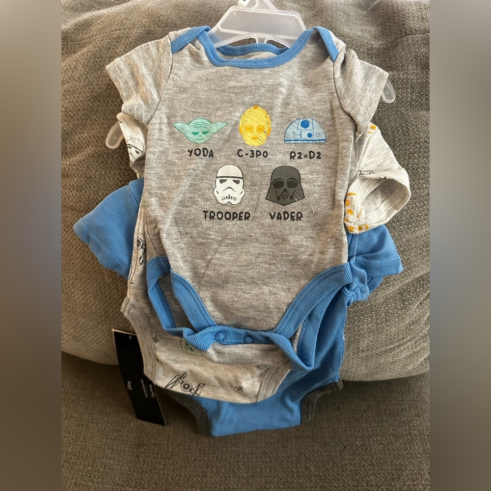 3 piece onesie Star Wars